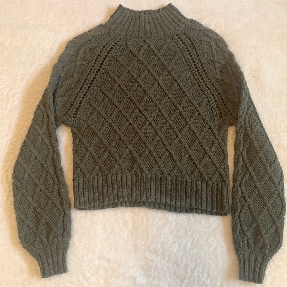 Green Women’s American Eagle Sweater